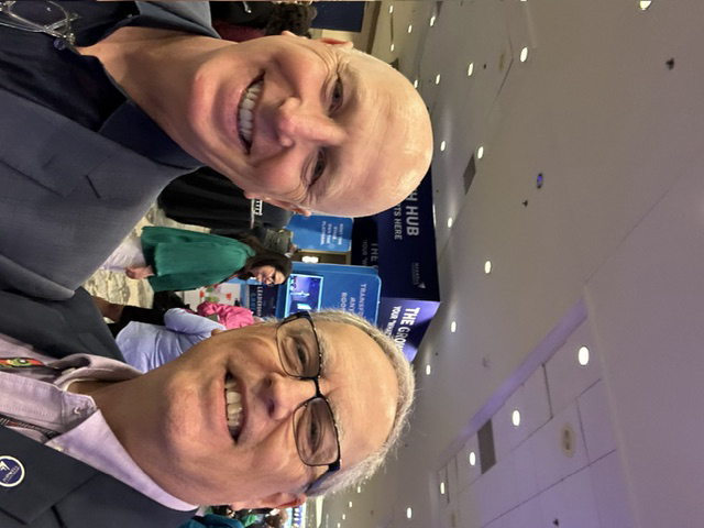 Don Walter with a colleague at a Maxwell Leadership conference